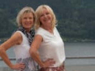 Herta Glanzer und Cornelia Mick Herta Glanzer und Cornelia Mick am See